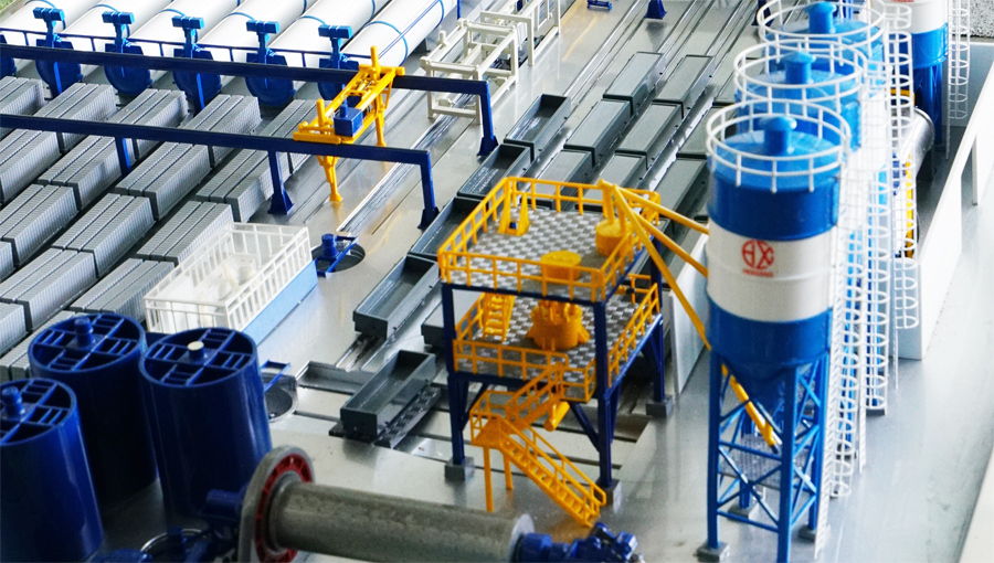 加氣混凝土(tu)砌塊生産線(xiàn)